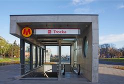 Zamknięta stacja Trocka. Metro kursuje do stacji Targówek Mieszkaniowy