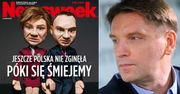 Lis pokazał swoje kukły Dudy i Szydło na okładce "Newsweeka"!