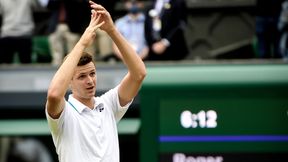 Hubert Hurkacz dumny po ograniu Rogera Federera. "To wielkie wydarzenie"