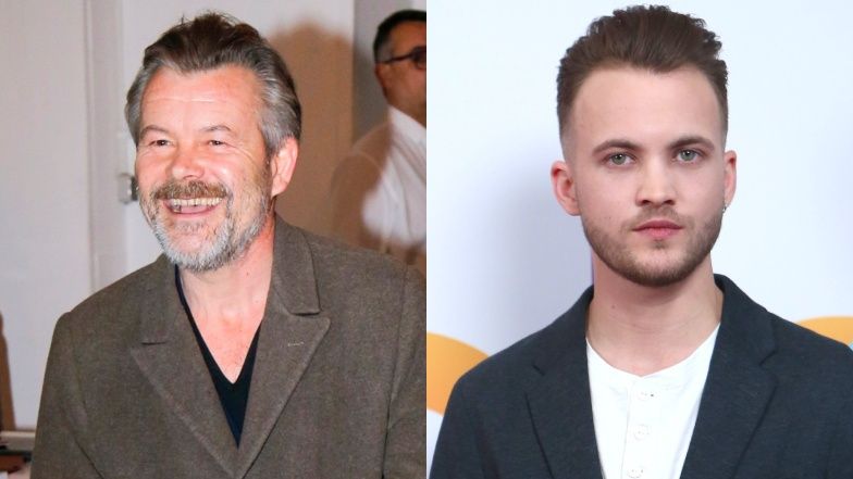 Jacek Braciak i syn Konrad