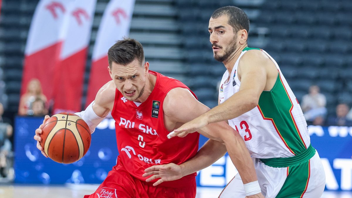 PAP / Zbigniew Meissner / Na zdjęciu: Mateusz Ponitka (L) i Diogo Gameriro 