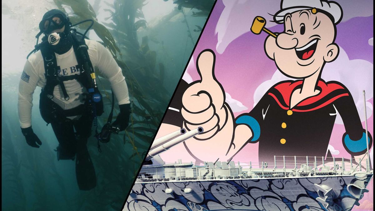 Marynarz Popeye w World of Warships w szczytnym celu