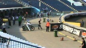 Próbne kółka przed GP Europy w Lesznie (2011)