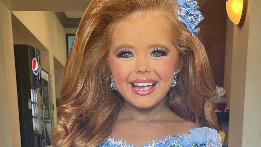 Pięciolatka bierze udział w konkurach piękności od dwóch lat