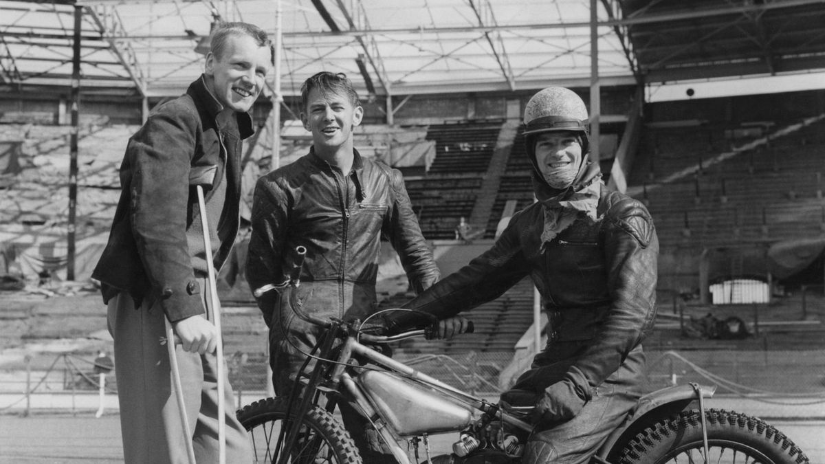 Na zdjęciu od lewej: Ove Fundin, Ronnie Moore, Rune Soermander