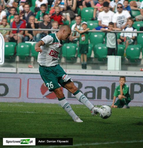 Przemysław Kaźmierczak, jeden z czołowych zawodników Śląska