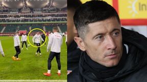 "Nie ma zmiłuj". Film z rozgrzewki Lewandowskiego niesie się po sieci