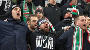 Kibice podczas meczu Legia Warszawa - Górnik Łęczna (galeria)