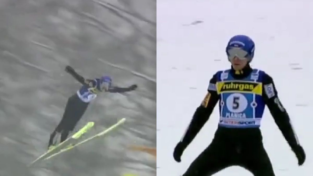 Przypomnieli fatalne skoki Matei 