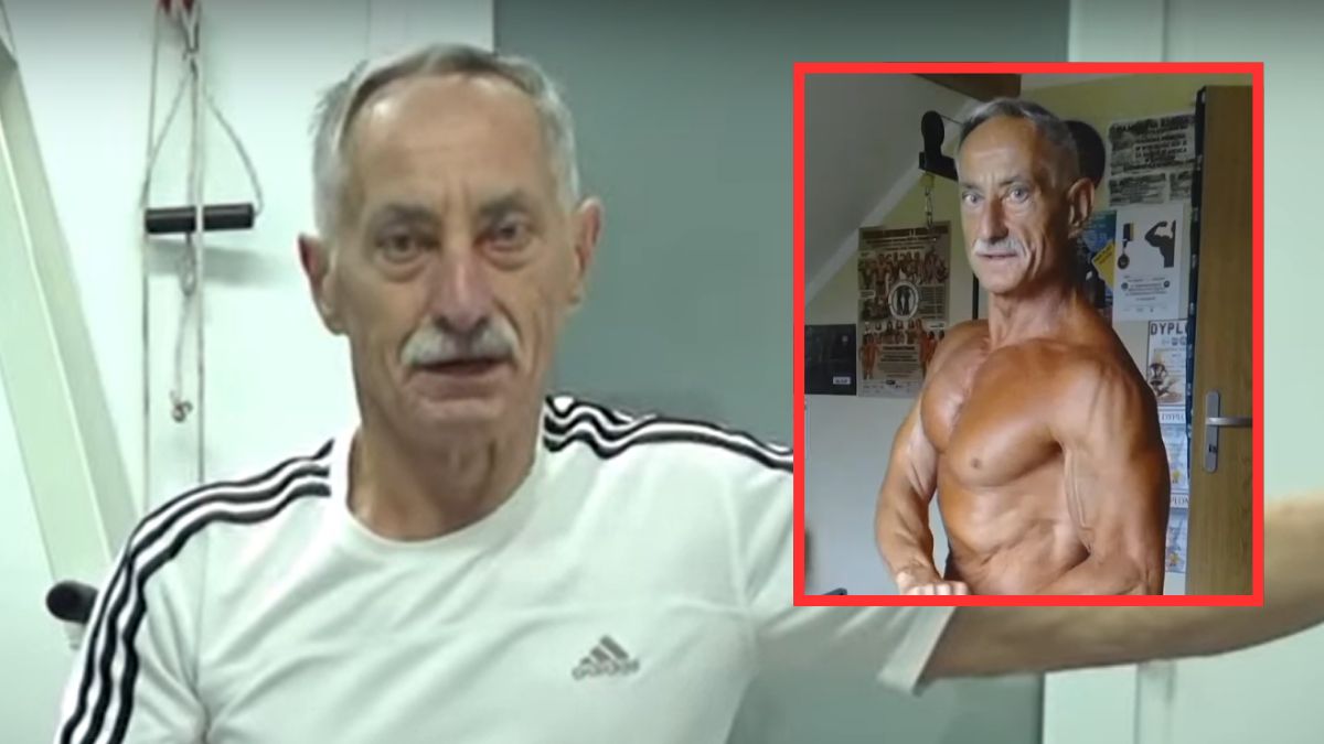 75-latek szykuje się do zawodów kulturystycznych