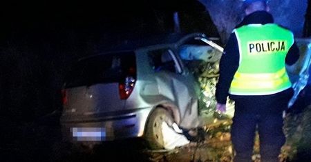 Makabra na drodze. Z fiata punto nic nie zostało
