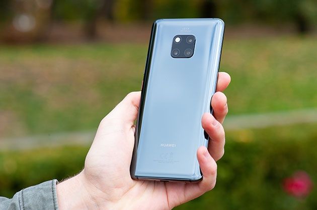 Huawei Mate 20 Pro ergonomia