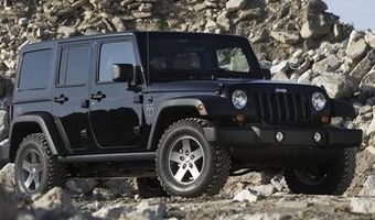 Jeep Wrangler z gry aby nie wypa z gry