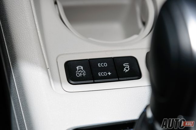 Pełna moc, Eco czy Eco+? Wybór należy do kierowcy.