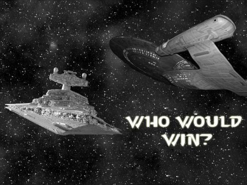 Ups, Gwiazda Śmierci zniszczyła USS Enterprise...