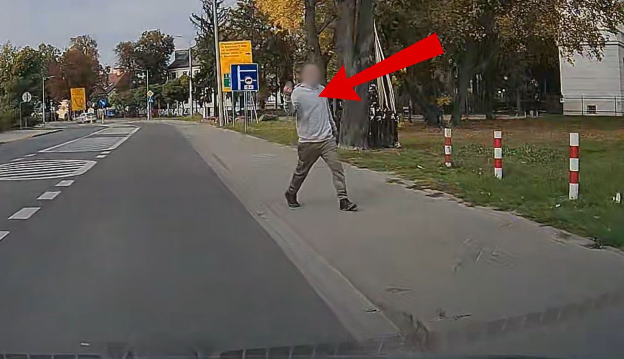 Tuż po 14:00. Skandaliczne sceny pod Warszawą. "Postradał zmysły"