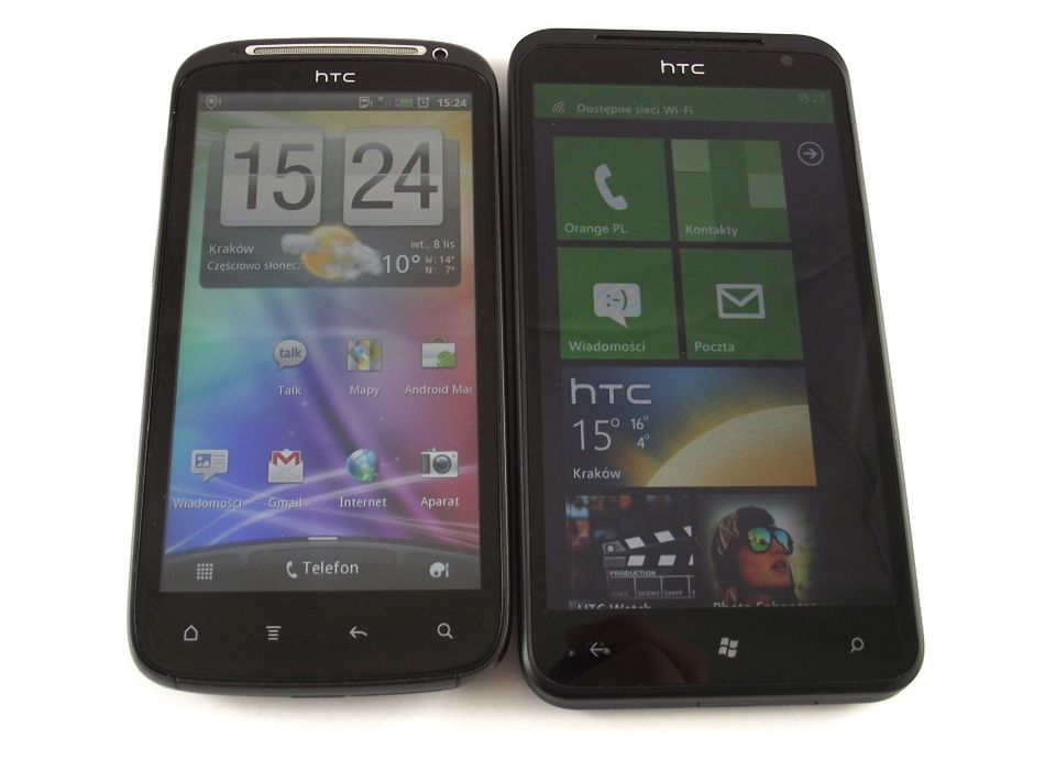 HTC Titan a HTC Sensation
