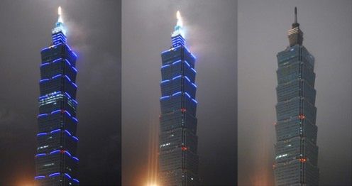 "Godzina dla Ziemi 2009" - galeria przed i po 2