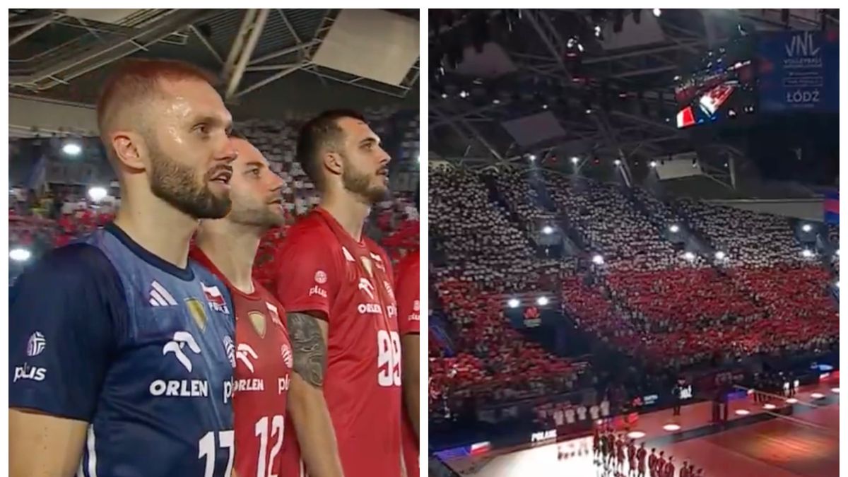 Zdjęcie okładkowe artykułu: Twitter / X/Polsat Sport / Hymn w wykonaniu kibiców siatkarskiej reprezentacji Polski to zawsze wielkie przeżycie.