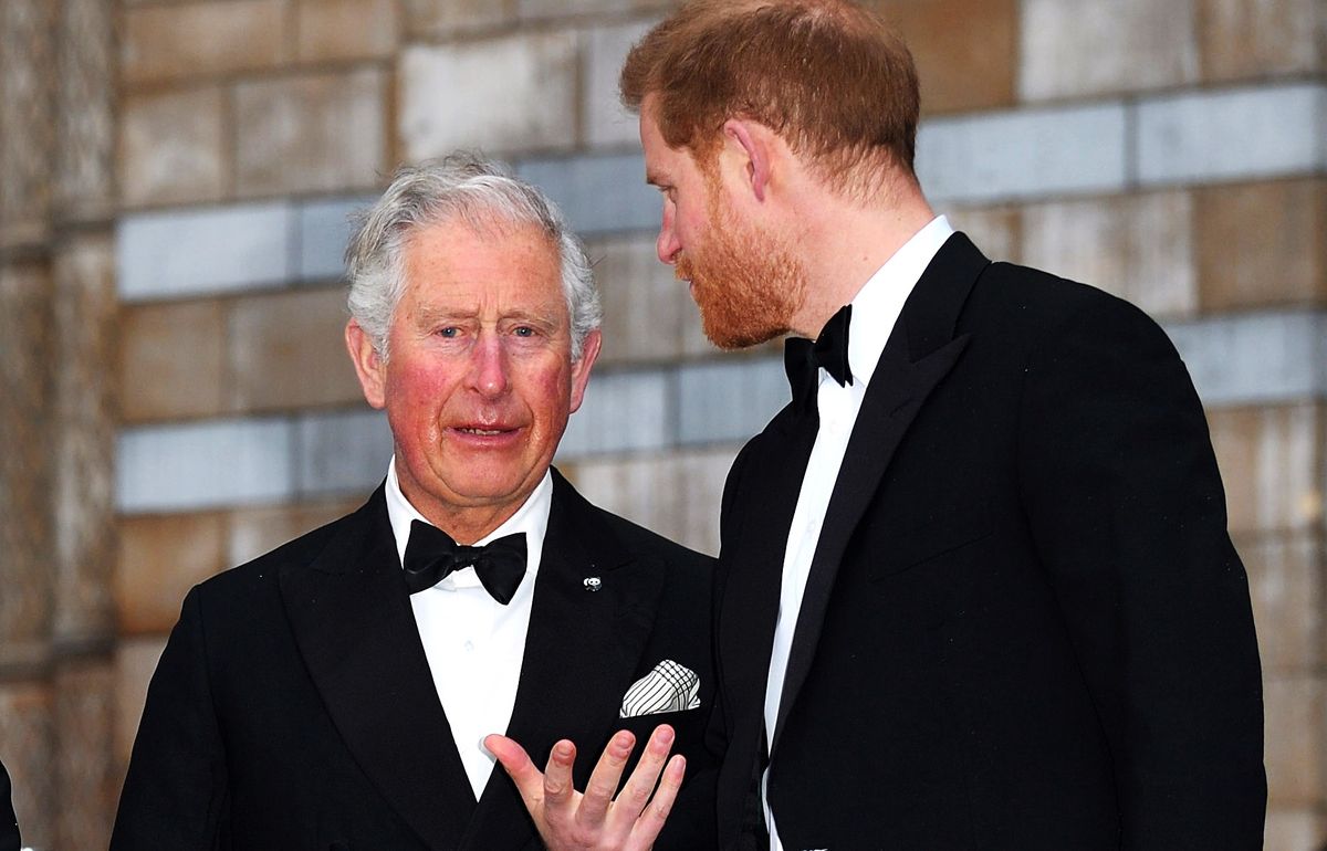 Książę Karol i książę Harry pojednani? 