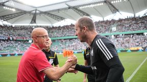 PKO Ekstraklasa. Legia - Zagłębie. Aleksandar Vuković: Obrzydliwe zachowanie kibiców