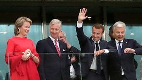 Mundial 2018. Królowa, prezydent i piękne WAGs. VIP-y na meczu Francja - Belgia (galeria) 
