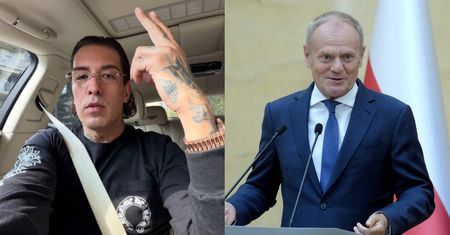 Sentino promuje GANGSTERSKIE ŻYCIE. Pojawił się w poście KOALICJI OBYWATELSKIEJ. Internauci grzmią