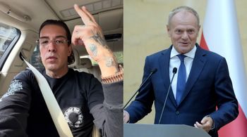 Sentino promuje GANGSTERSKIE ŻYCIE. Pojawił się w poście KOALICJI OBYWATELSKIEJ. Internauci grzmią