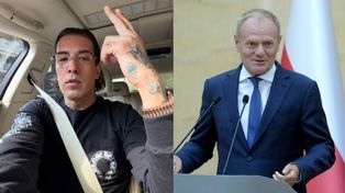 Sentino promuje GANGSTERSKIE ŻYCIE. Pojawił się w poście KOALICJI OBYWATELSKIEJ. Internauci grzmią
