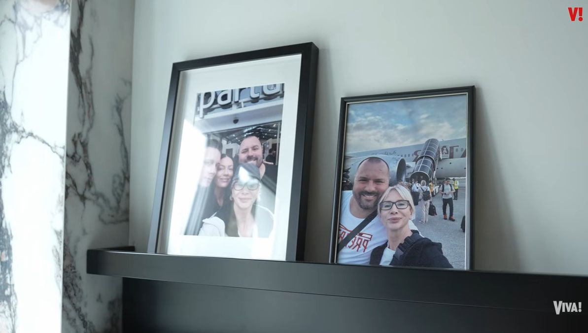 Pamiątki w domu Ewy Gawryluk