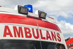 Wypadek w Pruszkowie. Dziewięć osób rannych, w tym dwoje dzieci