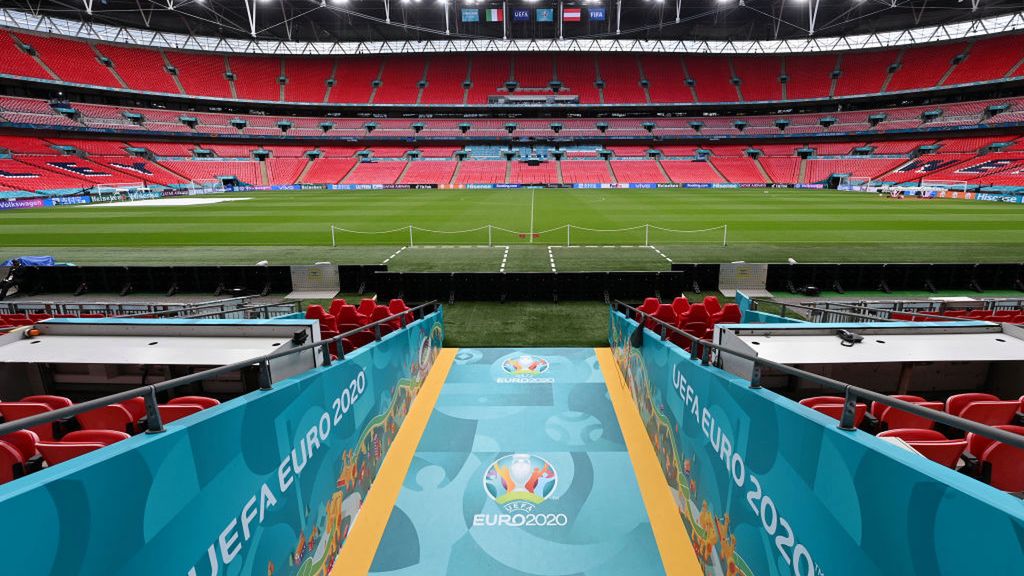 Zdjęcie okładkowe artykułu: Getty Images / Shaun Botterill  / Na zdjęciu: Wembley podczas Euro 2020