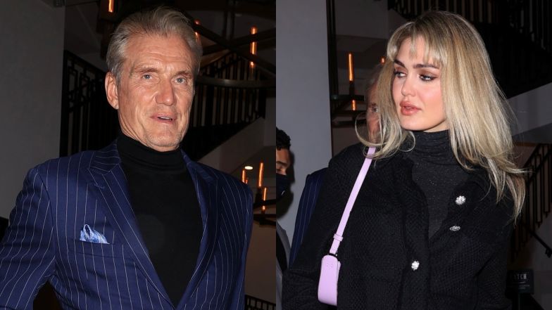Dolph Lundgren na randce z młodszą o 39 lat żoną