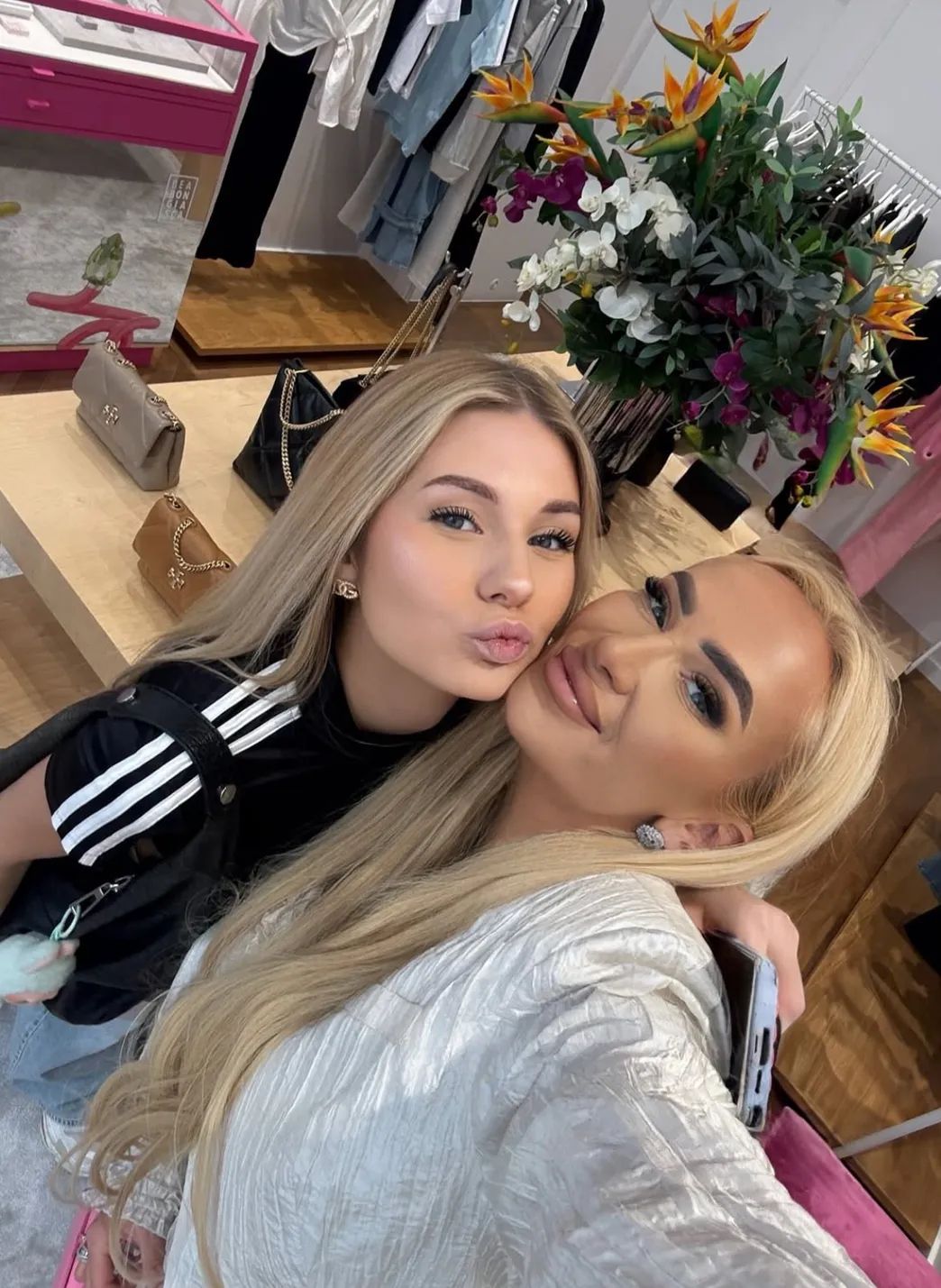 Eliza Macudzińska z mamą