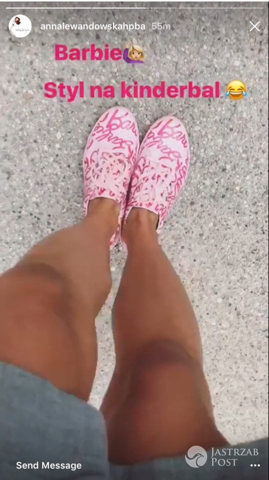 Anna Lewandowska pochwaliła się stylizacją na kinderbal