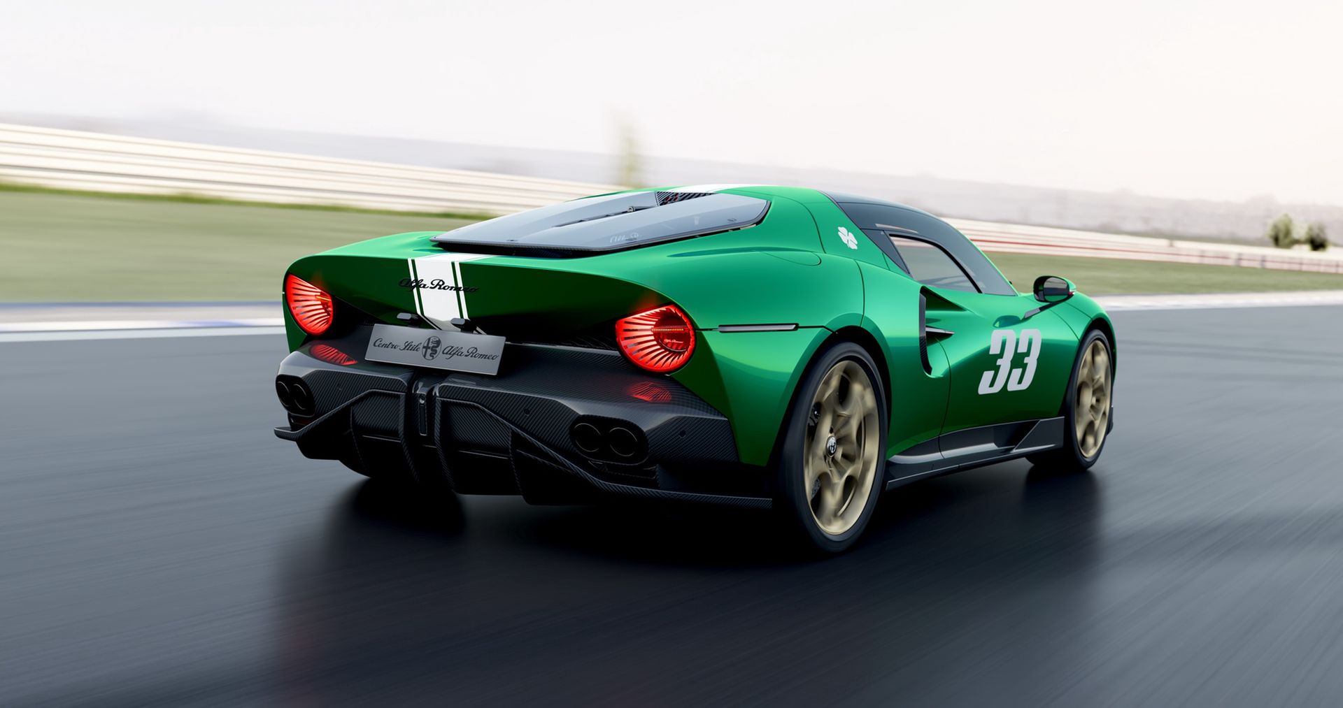 "Moja" Alfa Romeo 33 Stradale z lakierem Verde Montreal