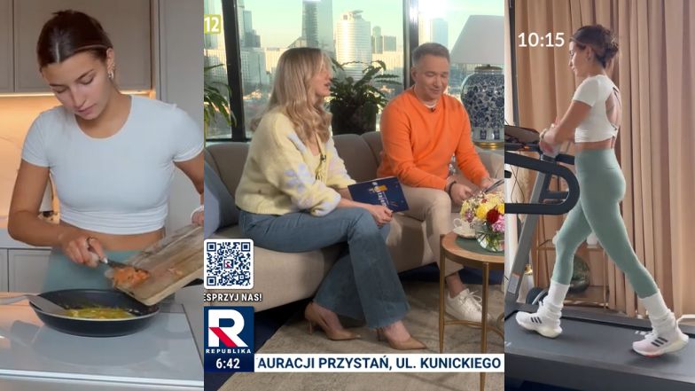 Prezenterzy TV Republika zakpili na wizji z wolnego dnia Julii Wieniawy: "Ktoś, kto ma kucharkę, praczkę i nie musi nic robić"