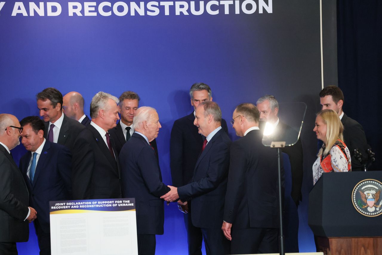 Joe Biden and world leaders: Commitments for Ukraine's future