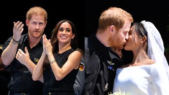 Nigdy wcześniej niepublikowany portret ślubny Meghan Markle i księcia Harry'ego trafił do sieci! Internauci pieją z zachwytu (FOTO)