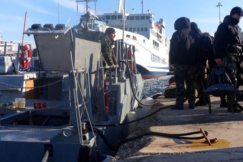 Grecka straż prybrzeżna szuka już statku