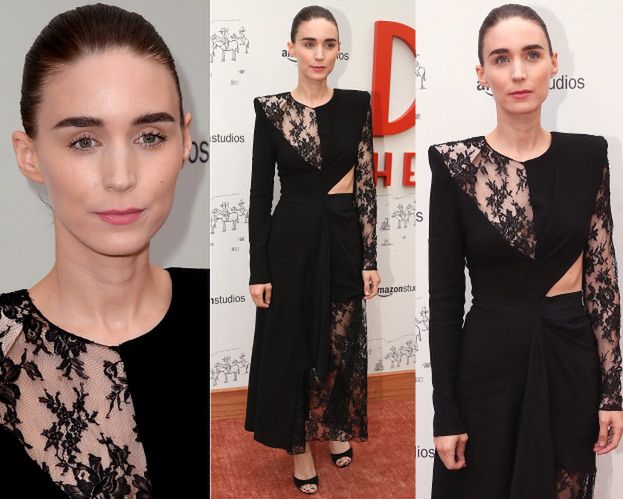 Mroczna Rooney Mara pozuje w sukni Givenchy