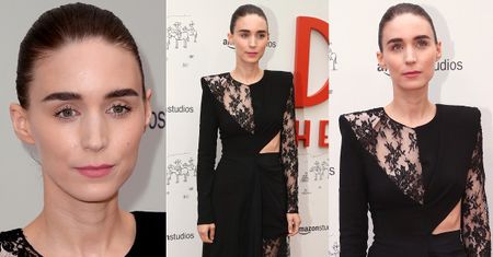 Mroczna Rooney Mara pozuje w sukni Givenchy