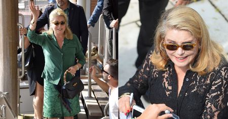 Wenecja 2019: ekstrawagancka Catherine Denevue, casualowy Brad Pitt, elegancka Sofia Richie (ZDJĘCIA)