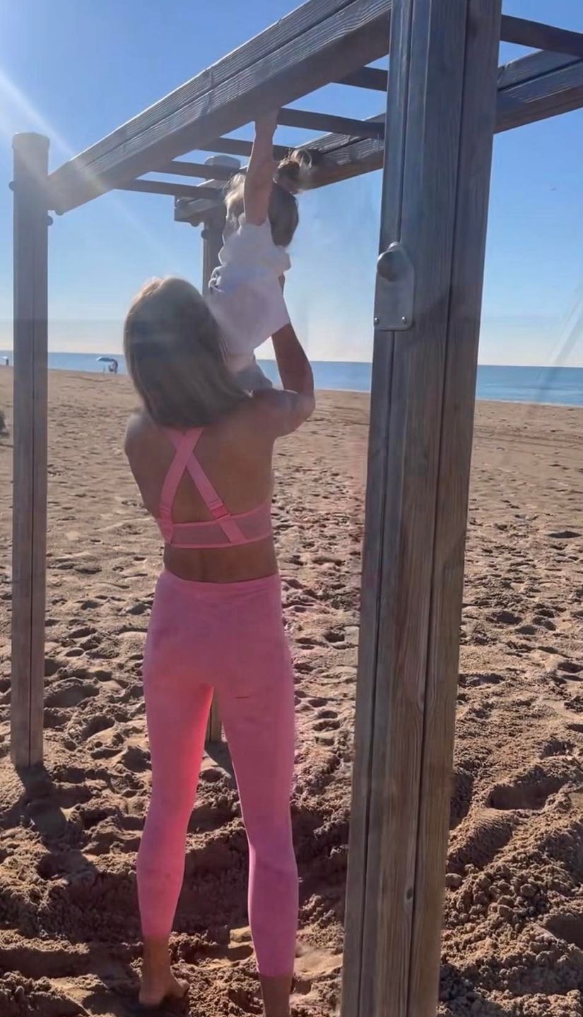 Aktywna mama Anna Lewandowska
