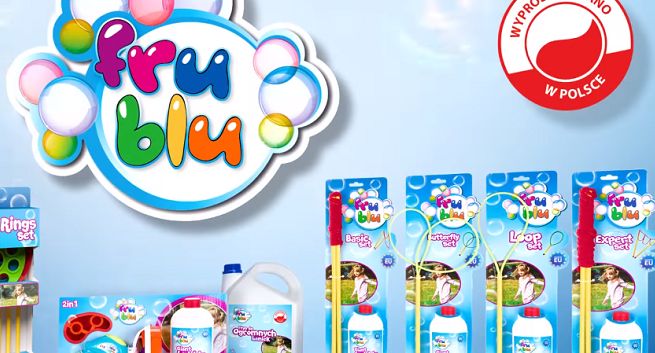 KER: TM Toys ma zmienić reklamę baniek Fru Blu, bo nie są one w pełni produkowane w Polsce