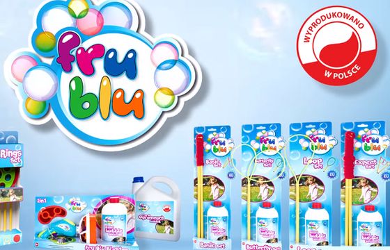 KER: TM Toys ma zmienić reklamę baniek Fru Blu, bo nie są one w pełni produkowane w Polsce