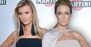 Joanna Krupa i Małgorzata Rozenek na imprezie Martini w kreacjach tej samej marki. Obie postawiły na modne akcenty