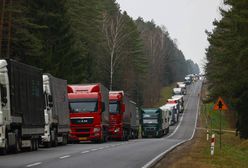 Gehenna kierowców. Trzy doby stania na granicy z Białorusią