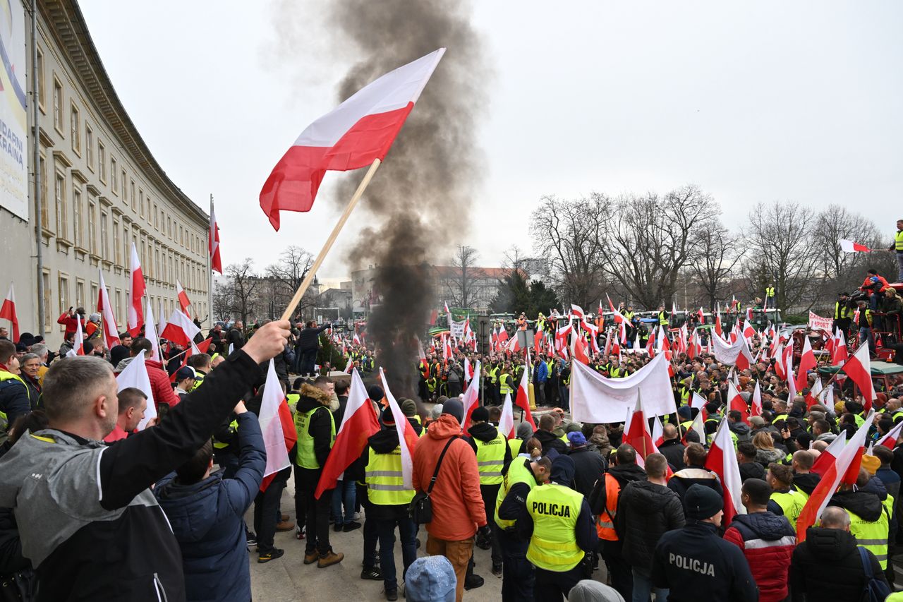 Protest we Wrocławiu