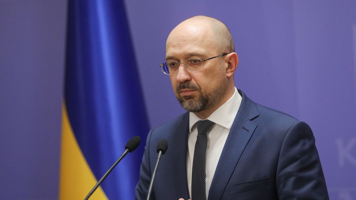 Premier Ukrainy Denys Szmyhal 